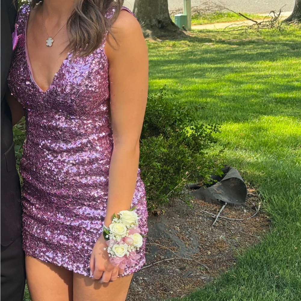 Jovani sequin mini dress